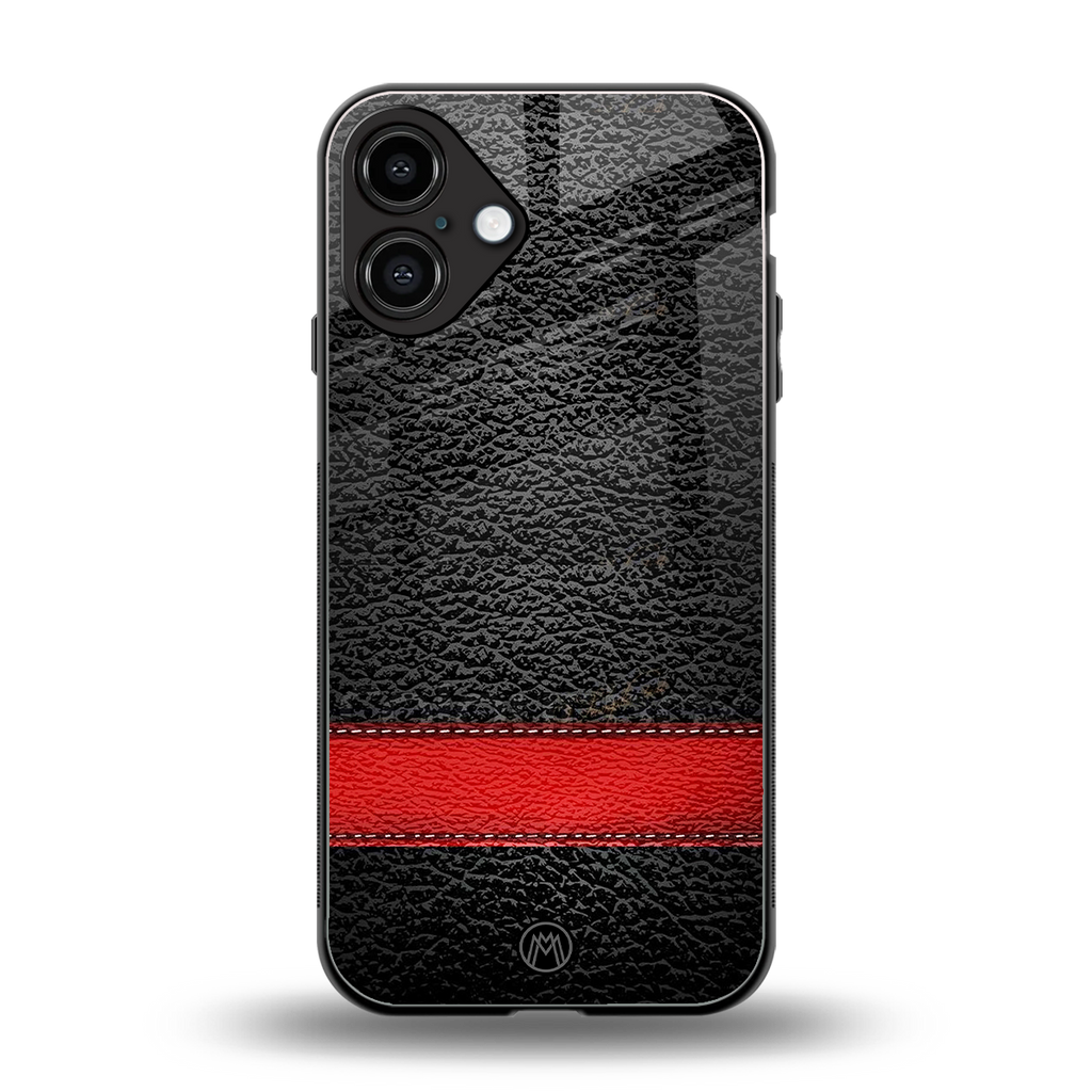 reaper's touch back phone cover | glass case for iphone 16 plus