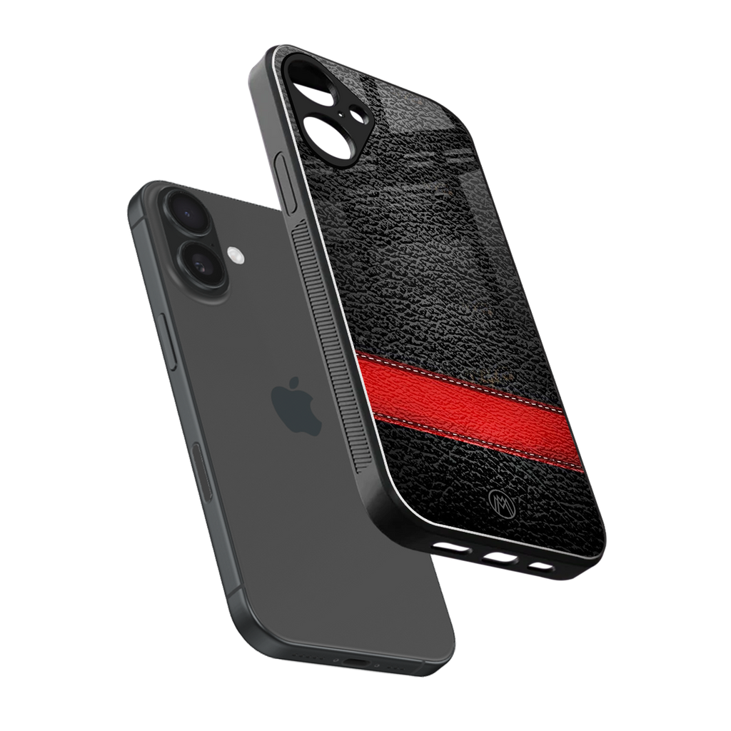reaper's touch back phone cover | glass case for iphone 16 plus
