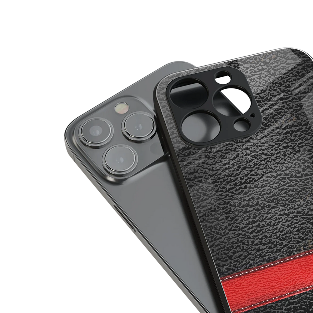 reaper's touch back phone cover | glass case for iphone 16 pro