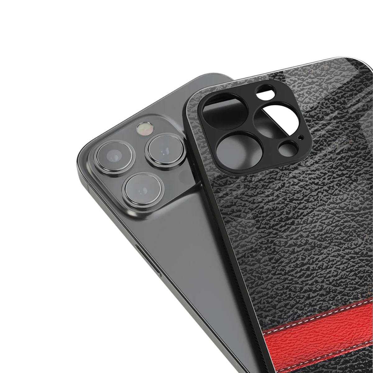 reaper's touch back phone cover | glass case for iphone 14 pro max