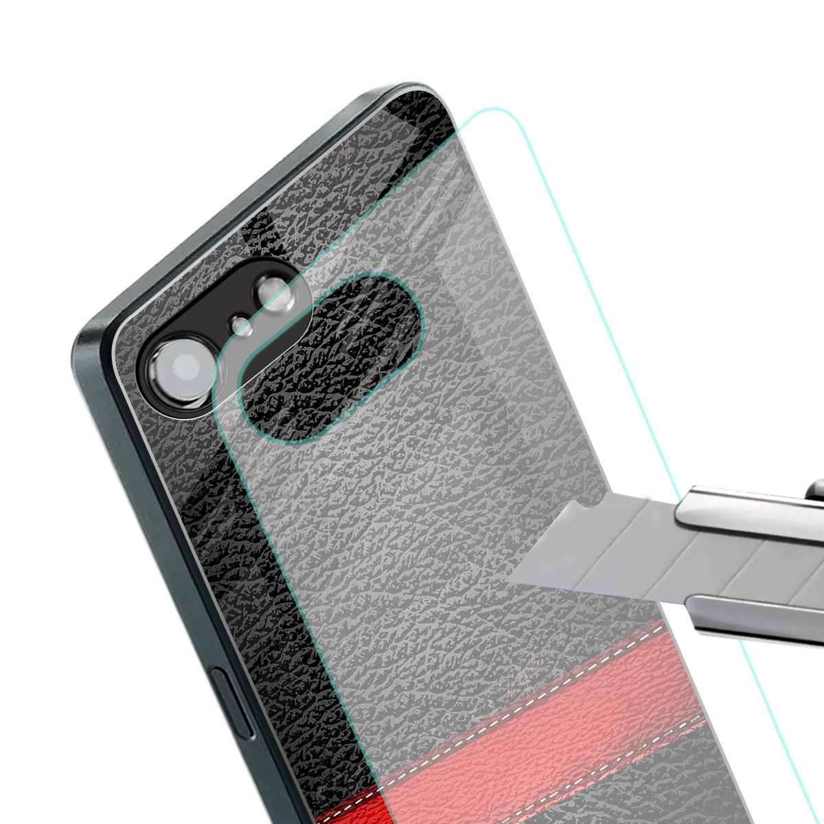 reaper's touch back phone cover | glass case for iphone 16e