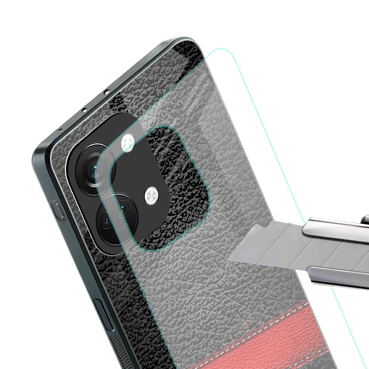 reaper's touch back phone cover | glass case for oneplus nord 3