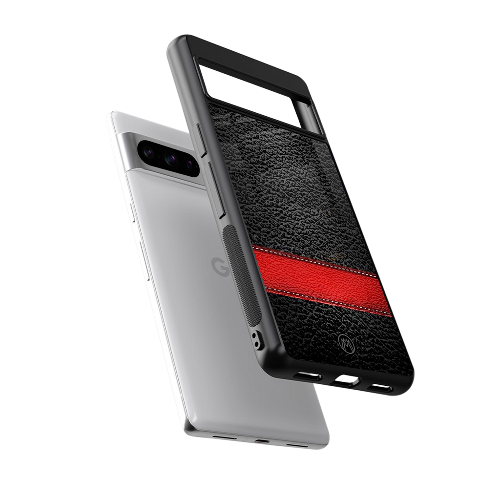 reaper's touch back phone cover | glass case for google pixel 8 pro