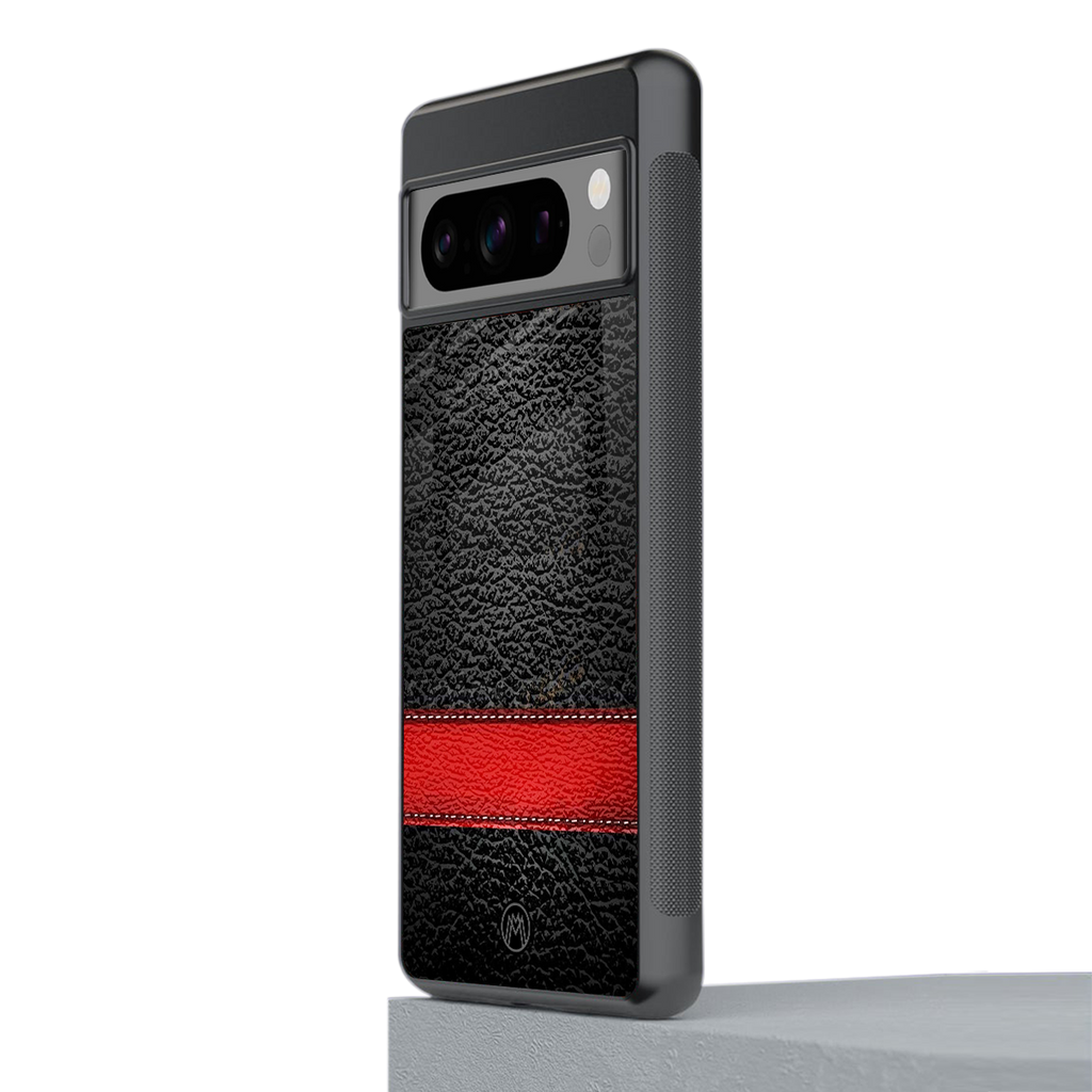 reaper's touch back phone cover | glass case for google pixel 8 pro