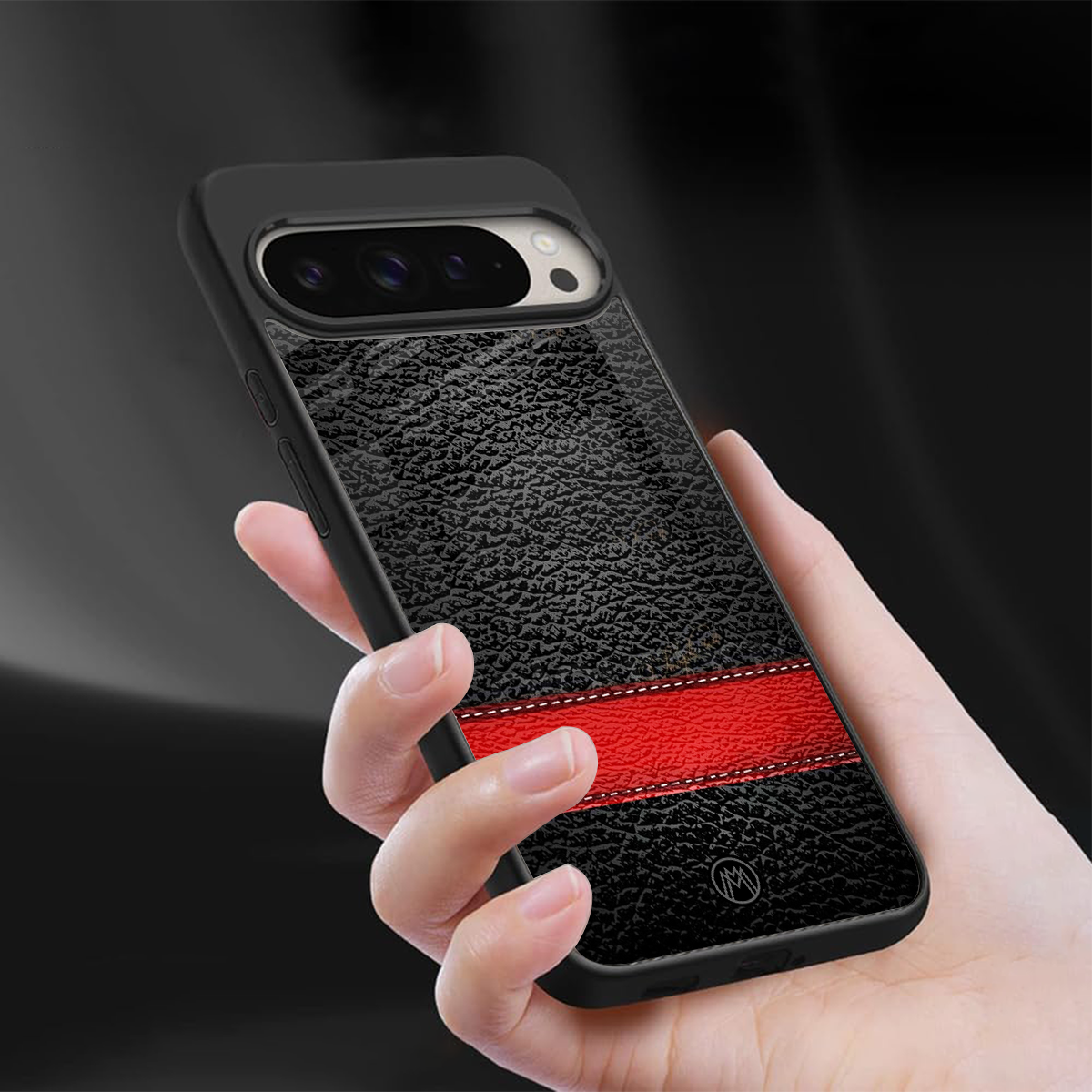 reaper's touch back phone cover | glass case for google pixel 9 pro xl