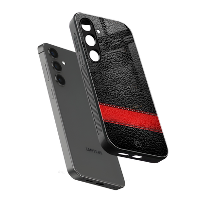 reaper's touch back phone cover | glass case for samsung galaxy s24 fe