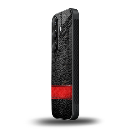 reaper's touch back phone cover | glass case for samsung galaxy s24 plus