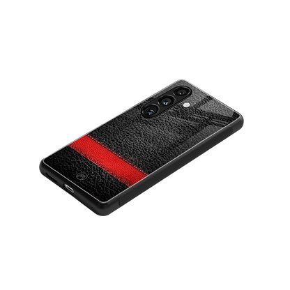 reaper's touch back phone cover | glass case for samsung galaxy s24 plus