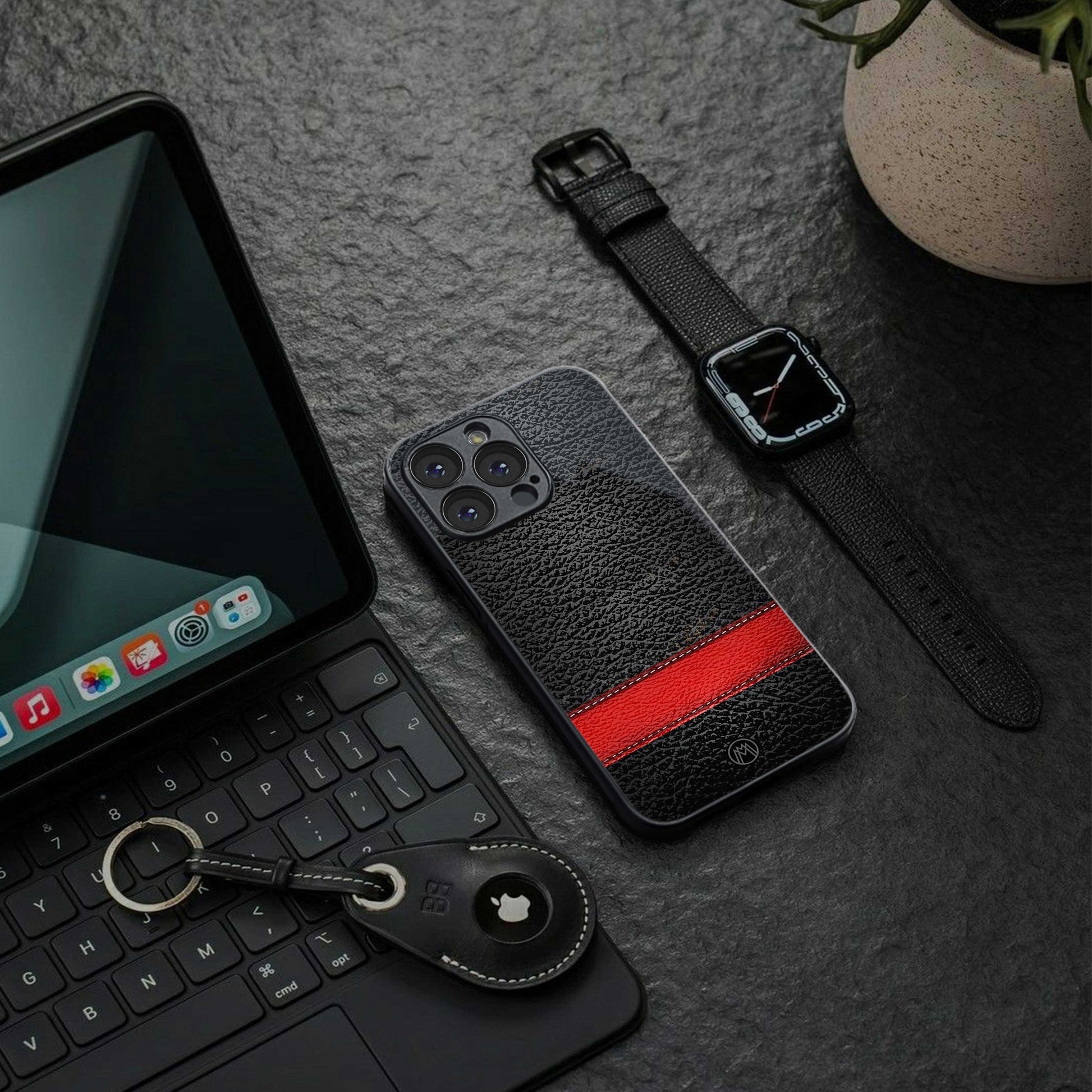 reaper's touch back phone cover | glass case for google pixel 7 pro