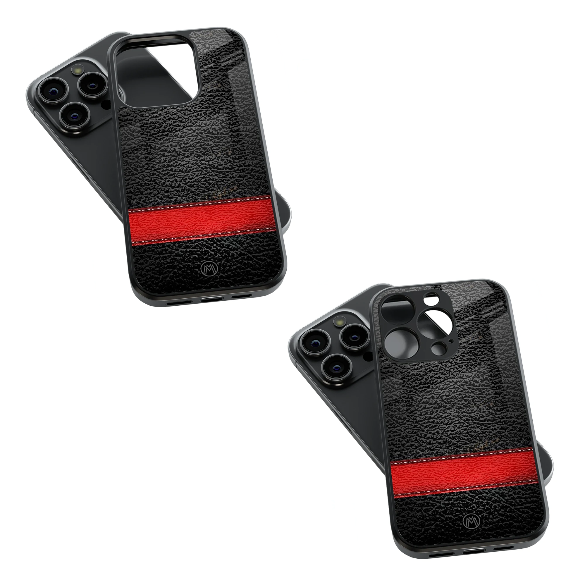Trendy Glass Back Mobile Case for iPhone, Samsung, Redmi, OnePlus, Google Pixel, Motorola