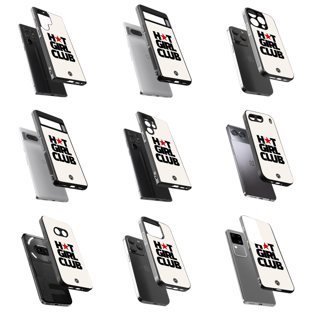 Durable Glass Back Mobile Case for iPhone, Samsung, OnePlus, Google Pixel, Redmi, Vivo, Oppo
