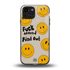 rebel back phone cover | glass case for iphone 13 mini