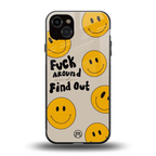 rebel back phone cover | glass case for iphone 14 plus