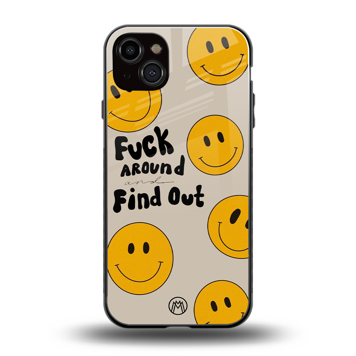 rebel back phone cover | glass case for iphone 14 plus