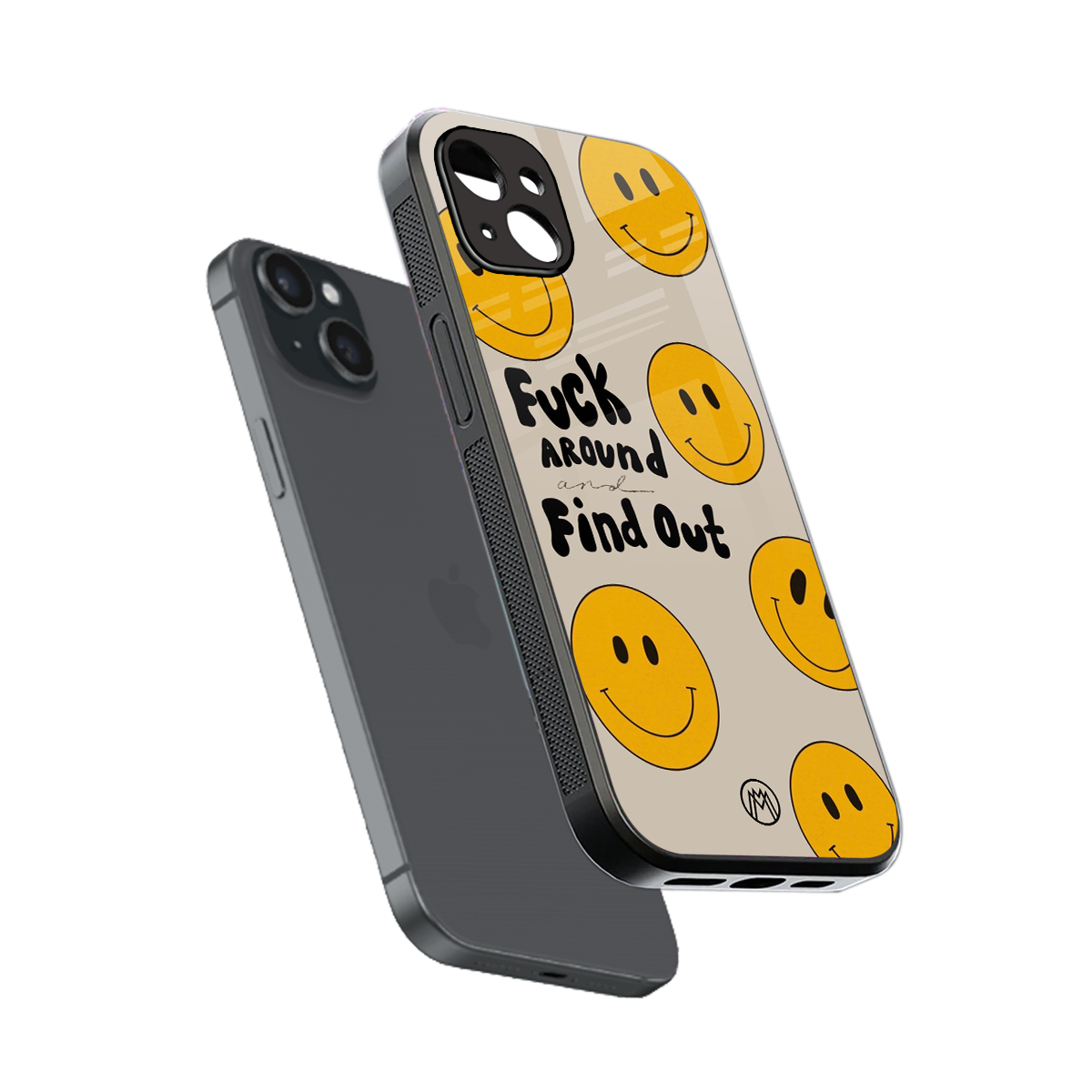 rebel back phone cover | glass case for iphone 14 plus