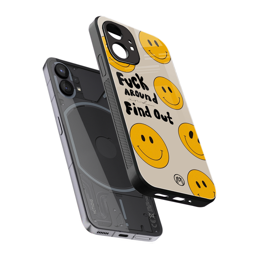 rebel back phone cover | glass case for nothing phone 1