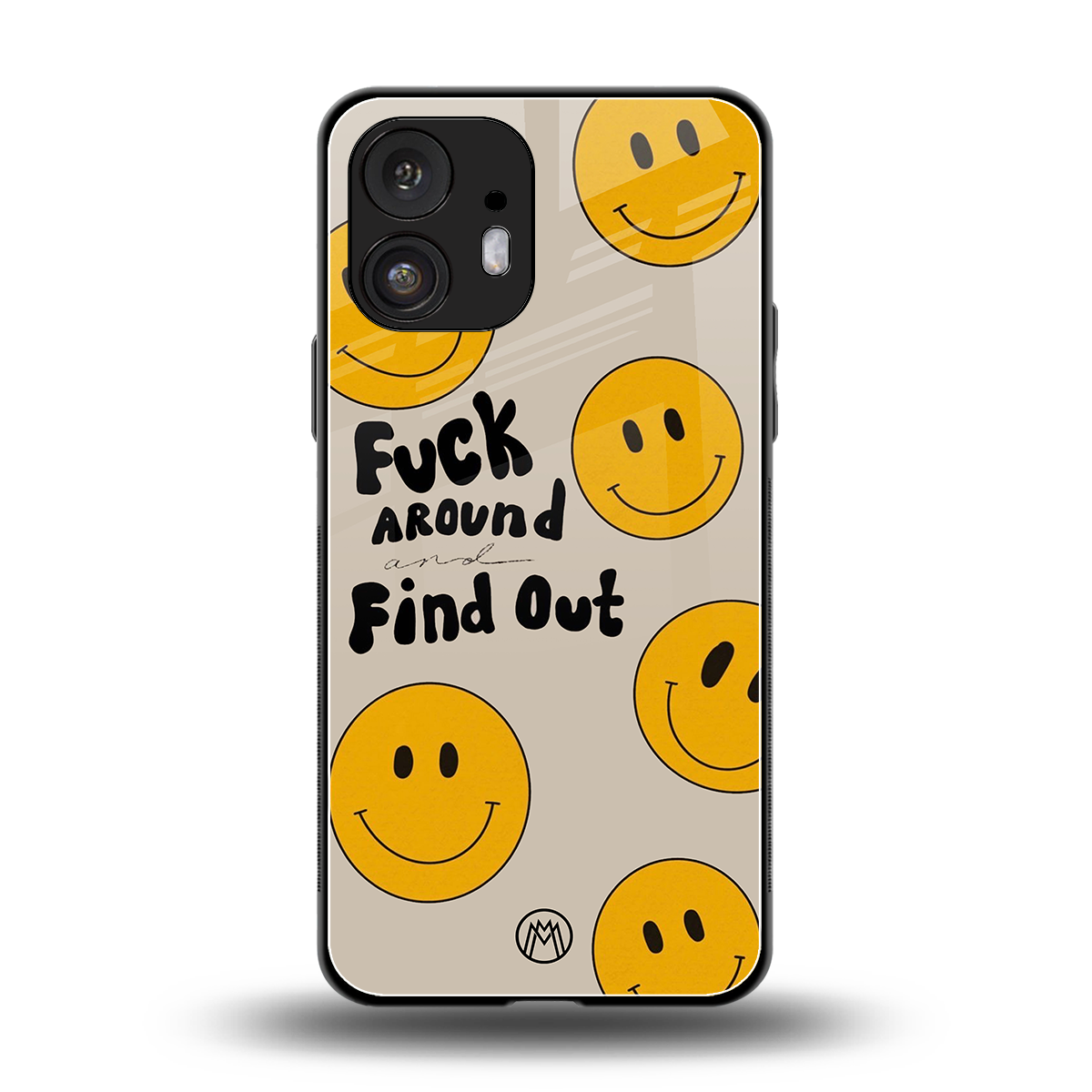 rebel back phone cover | glass case for nothing phone 2