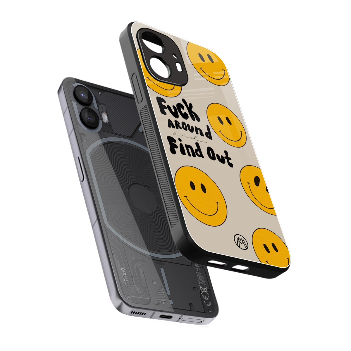 rebel back phone cover | glass case for nothing phone 2