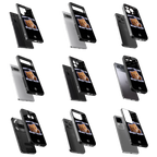 Durable Glass Back Mobile Case for iPhone, Samsung, OnePlus, Google Pixel, Redmi, Vivo, Oppo