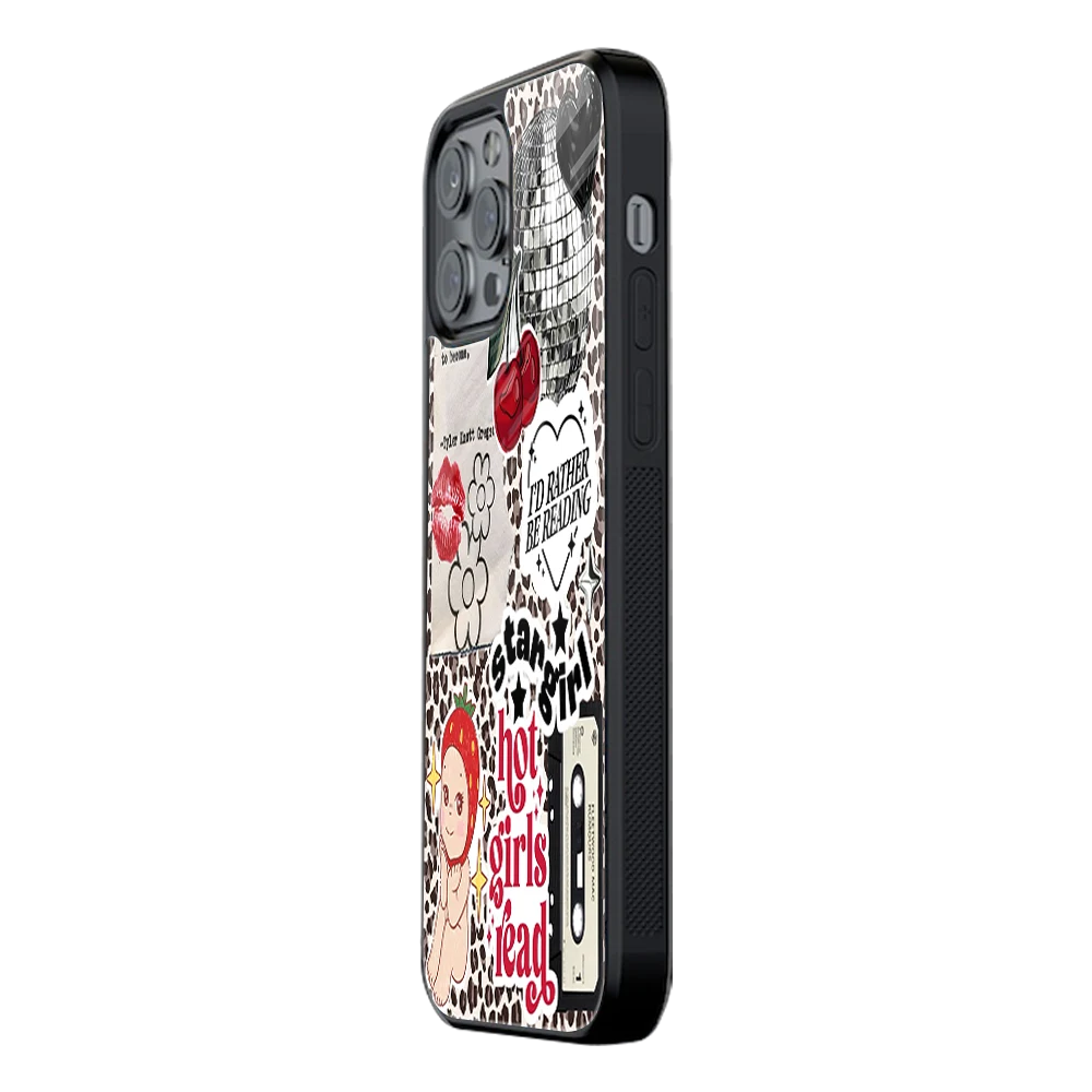 Slim Glass Back Phone Case for Multiple Brands iPhone, Samsung, Redmi, OnePlus, Oppo, Vivo