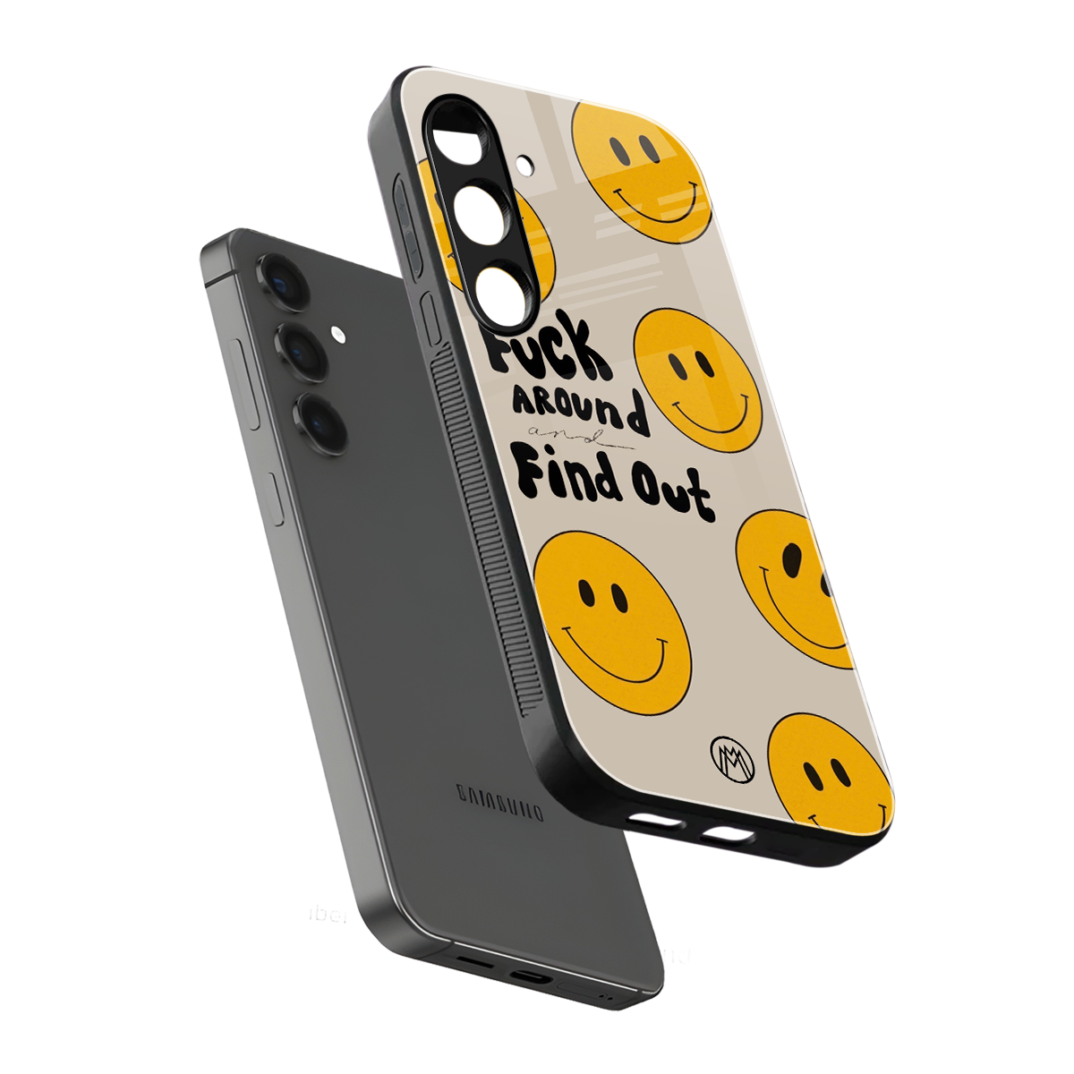 rebel back phone cover | glass case for samsung galaxy s24 plus