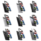 Durable Glass Back Mobile Case for iPhone, Samsung, OnePlus, Google Pixel, Redmi, Vivo, Oppo