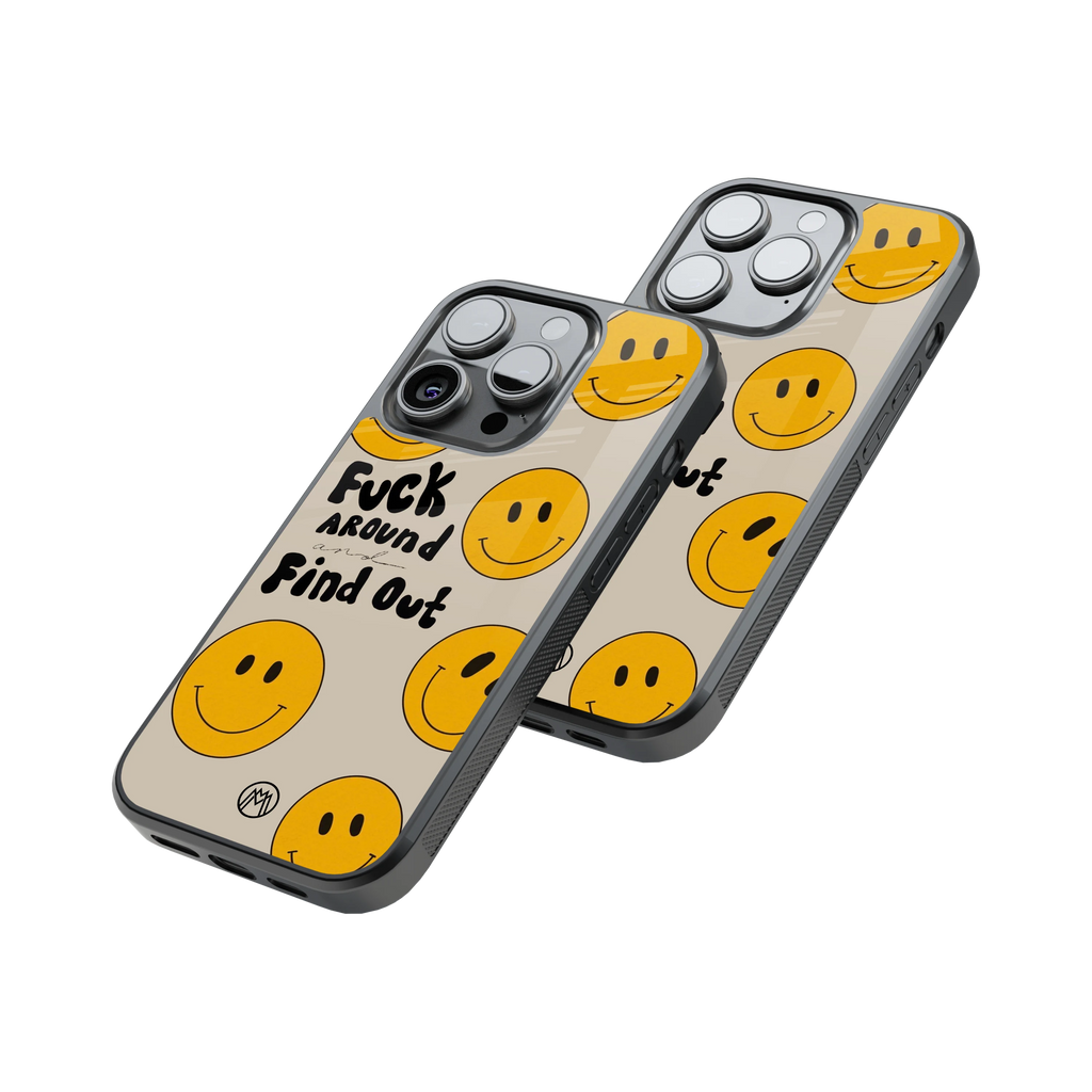 Protective Glass Back Phone Case Compatible with iPhone, Samsung, OnePlus, Pixel & More