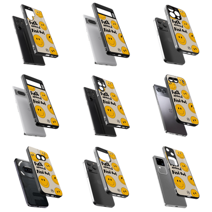 Durable Glass Back Mobile Case for iPhone, Samsung, OnePlus, Google Pixel, Redmi, Vivo, Oppo