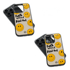 Trendy Glass Back Mobile Case for iPhone, Samsung, Redmi, OnePlus, Google Pixel, Motorola