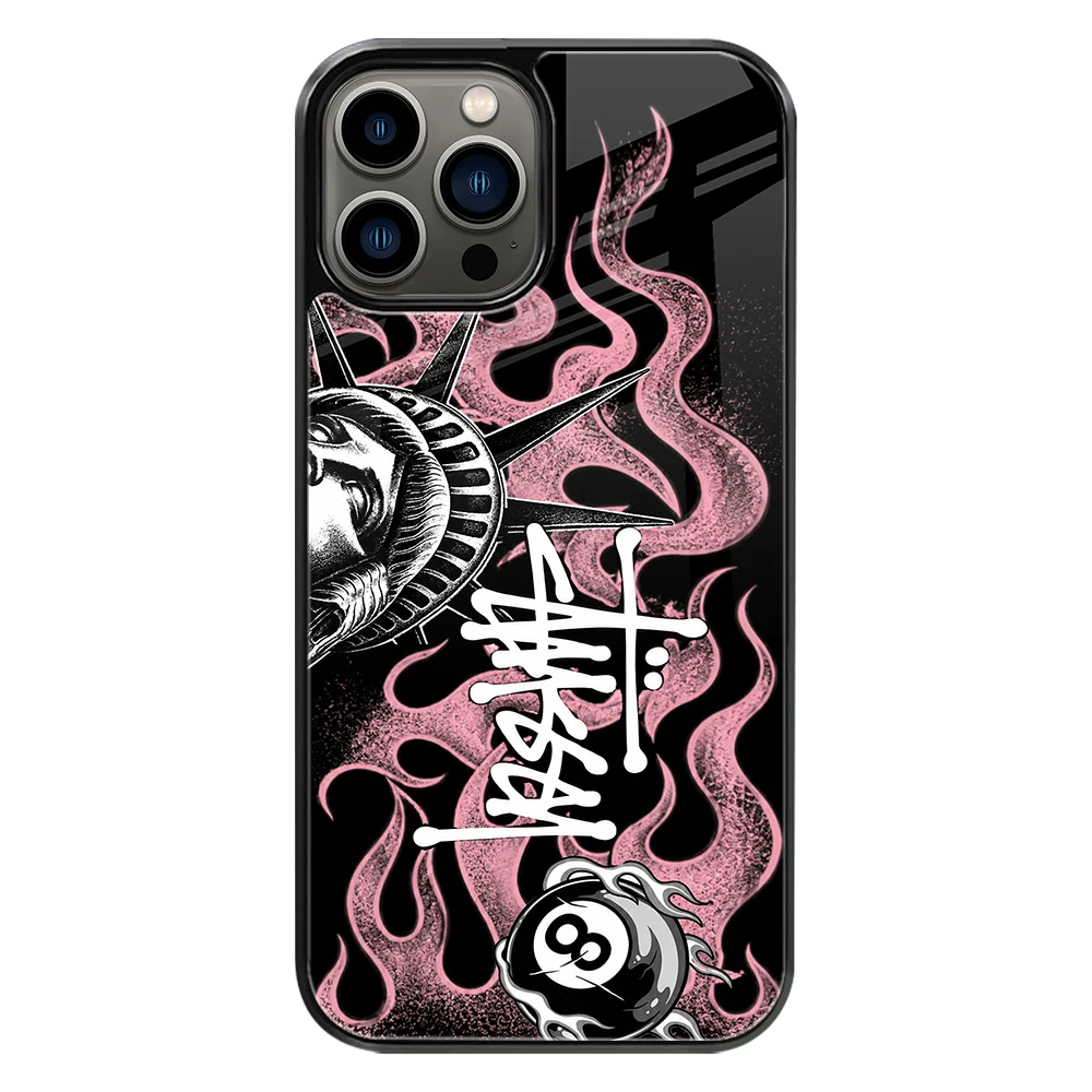 Premium Glass Back Mobile Phone Cover for iPhone, Samsung, OnePlus, Google Pixel, Redmi, Oppo, Vivo & Realme