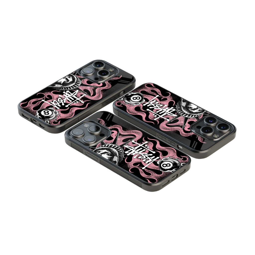 Luxury Glass Back Mobile Cover for iPhone, Samsung Galaxy, OnePlus, Pixel, Redmi & More