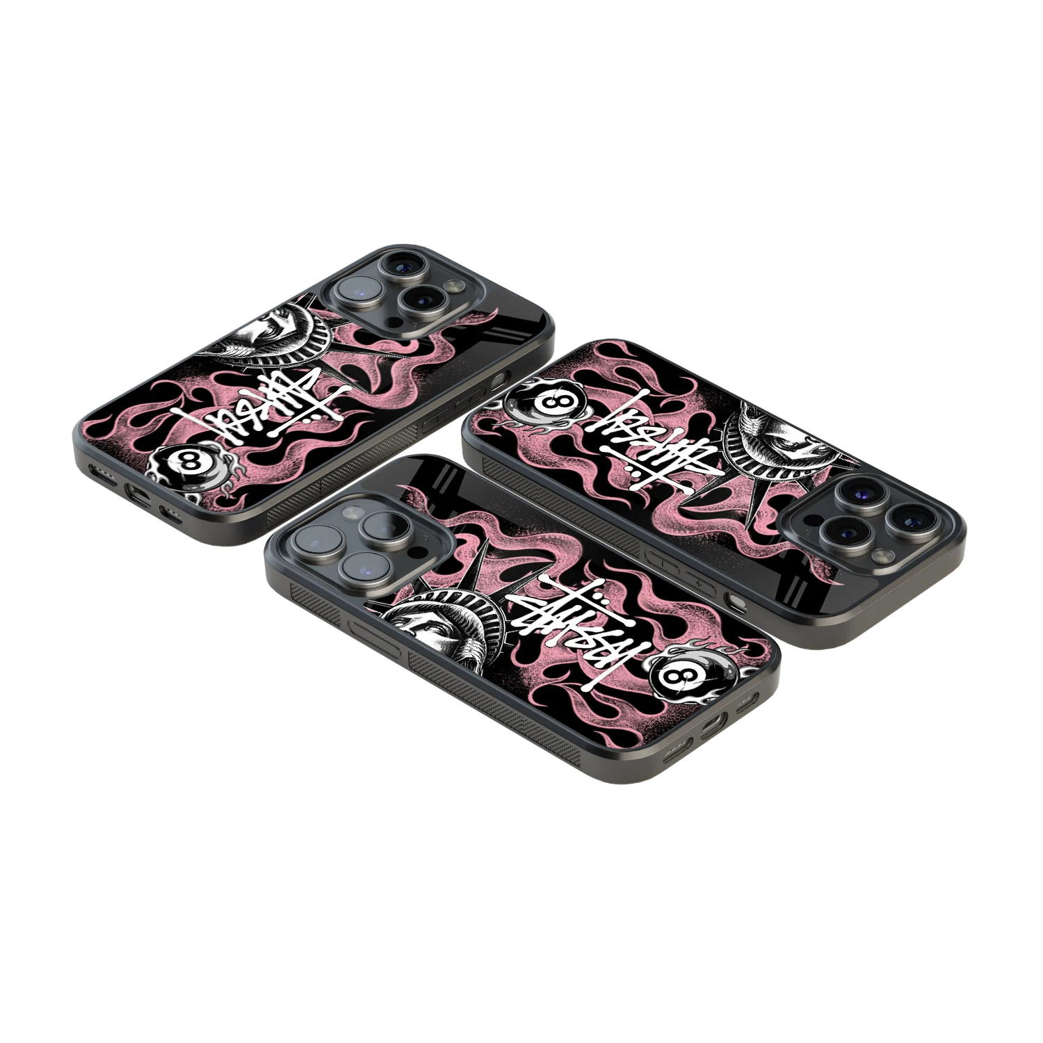 Luxury Glass Back Mobile Cover for iPhone, Samsung Galaxy, OnePlus, Pixel, Redmi & More