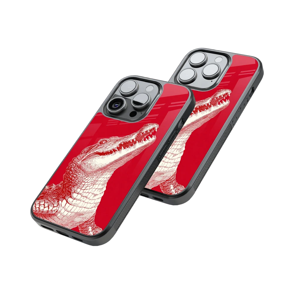 Protective Glass Back Phone Case Compatible with iPhone, Samsung, OnePlus, Pixel & More