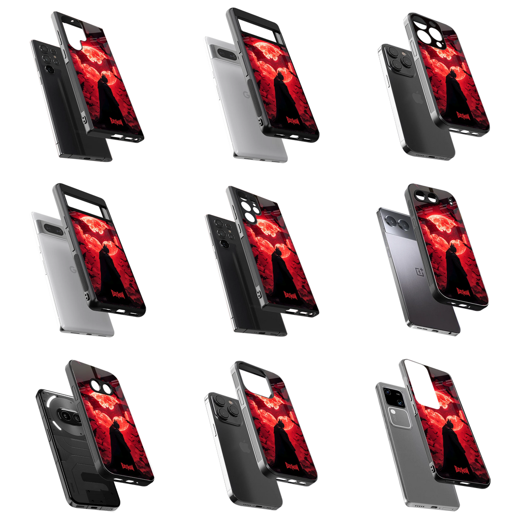 Durable Glass Back Mobile Case for iPhone, Samsung, OnePlus, Google Pixel, Redmi, Vivo, Oppo