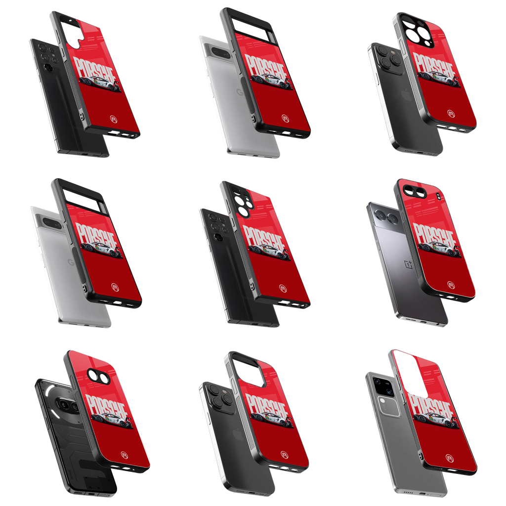 Durable Glass Back Mobile Case for iPhone, Samsung, OnePlus, Google Pixel, Redmi, Vivo, Oppo