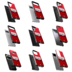 Durable Glass Back Mobile Case for iPhone, Samsung, OnePlus, Google Pixel, Redmi, Vivo, Oppo