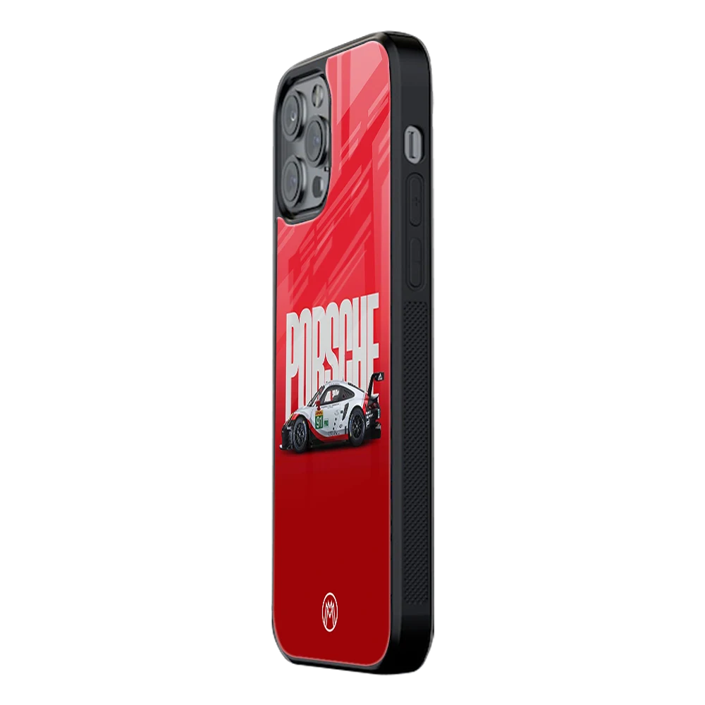 Slim Glass Back Phone Case for Multiple Brands iPhone, Samsung, Redmi, OnePlus, Oppo, Vivo