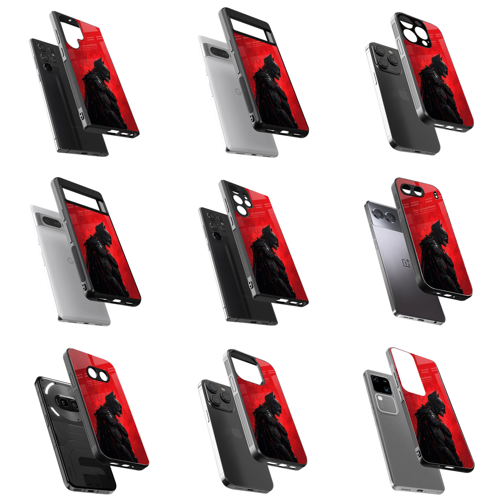 Durable Glass Back Mobile Case for iPhone, Samsung, OnePlus, Google Pixel, Redmi, Vivo, Oppo