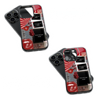 Polaroid Personalised Glass Phone Case