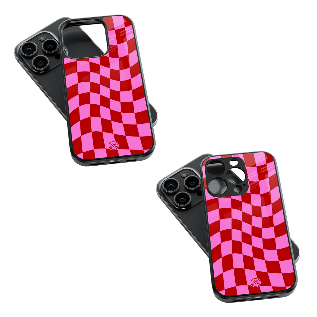 Trendy Glass Back Mobile Case for iPhone, Samsung, Redmi, OnePlus, Google Pixel, Motorola