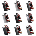 Polaroid Personalised Glass Phone Case