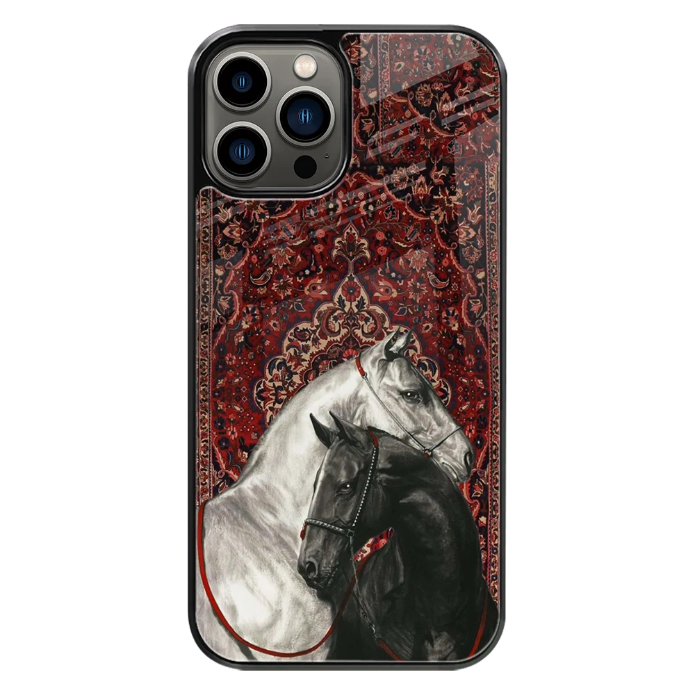 Premium Glass Back Mobile Phone Cover for iPhone, Samsung, OnePlus, Google Pixel, Redmi, Oppo, Vivo & Realme