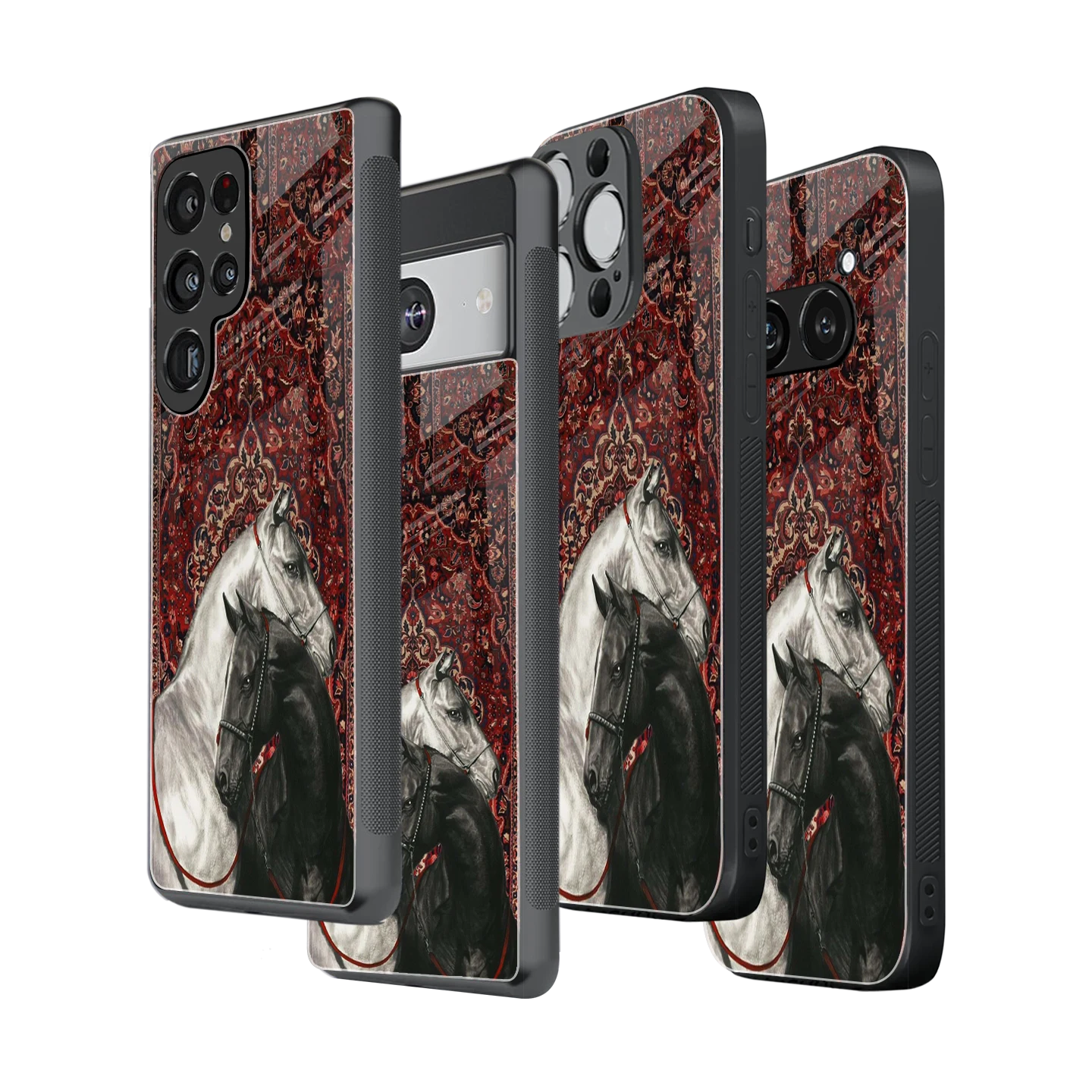 Stylish Glass Back Case for All Smartphones iPhone, Samsung, OnePlus, Pixel, Redmi, Oppo, Vivo, Motorola
