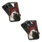 Trendy Glass Back Mobile Case for iPhone, Samsung, Redmi, OnePlus, Google Pixel, Motorola
