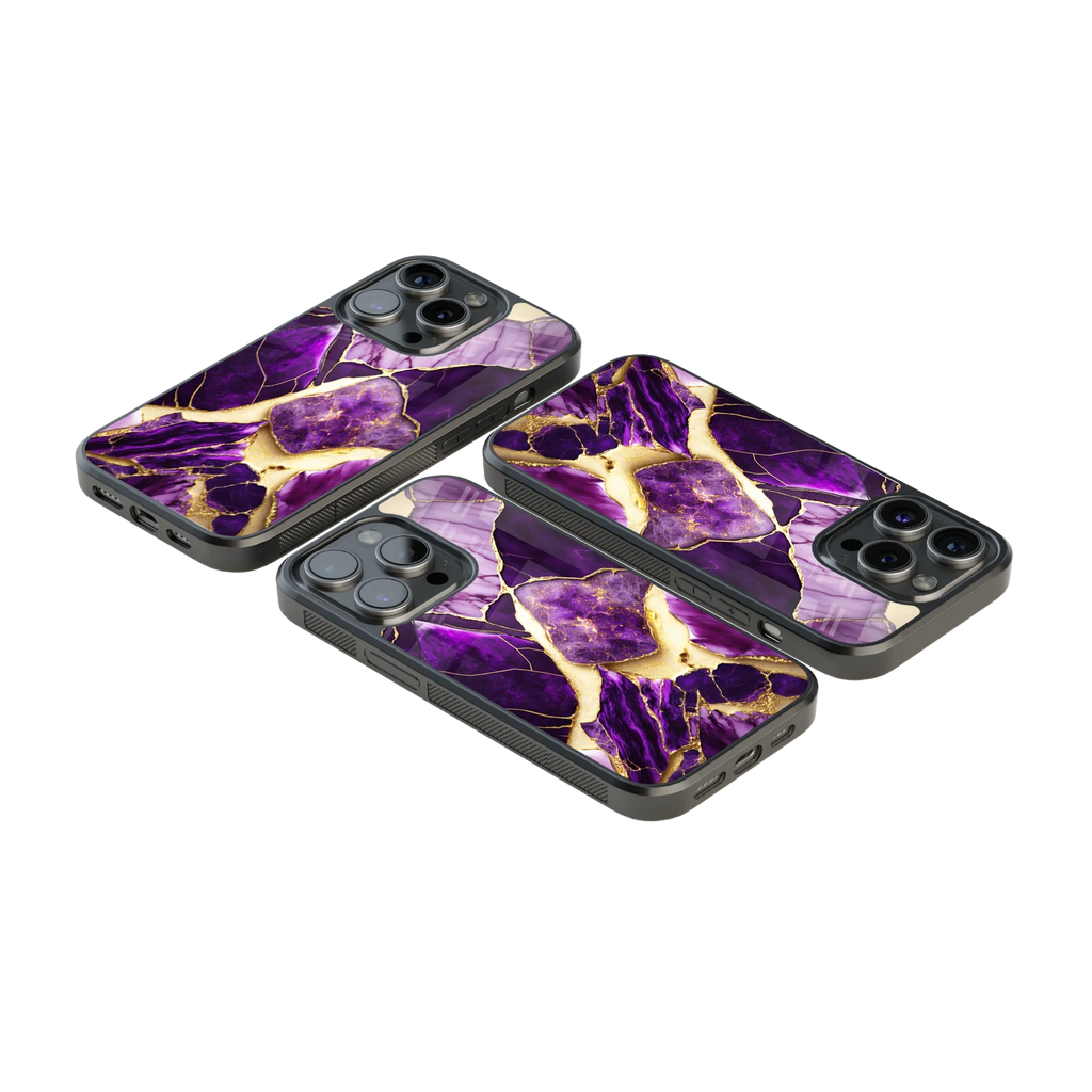 Luxury Glass Back Mobile Cover for iPhone, Samsung Galaxy, OnePlus, Pixel, Redmi & More
