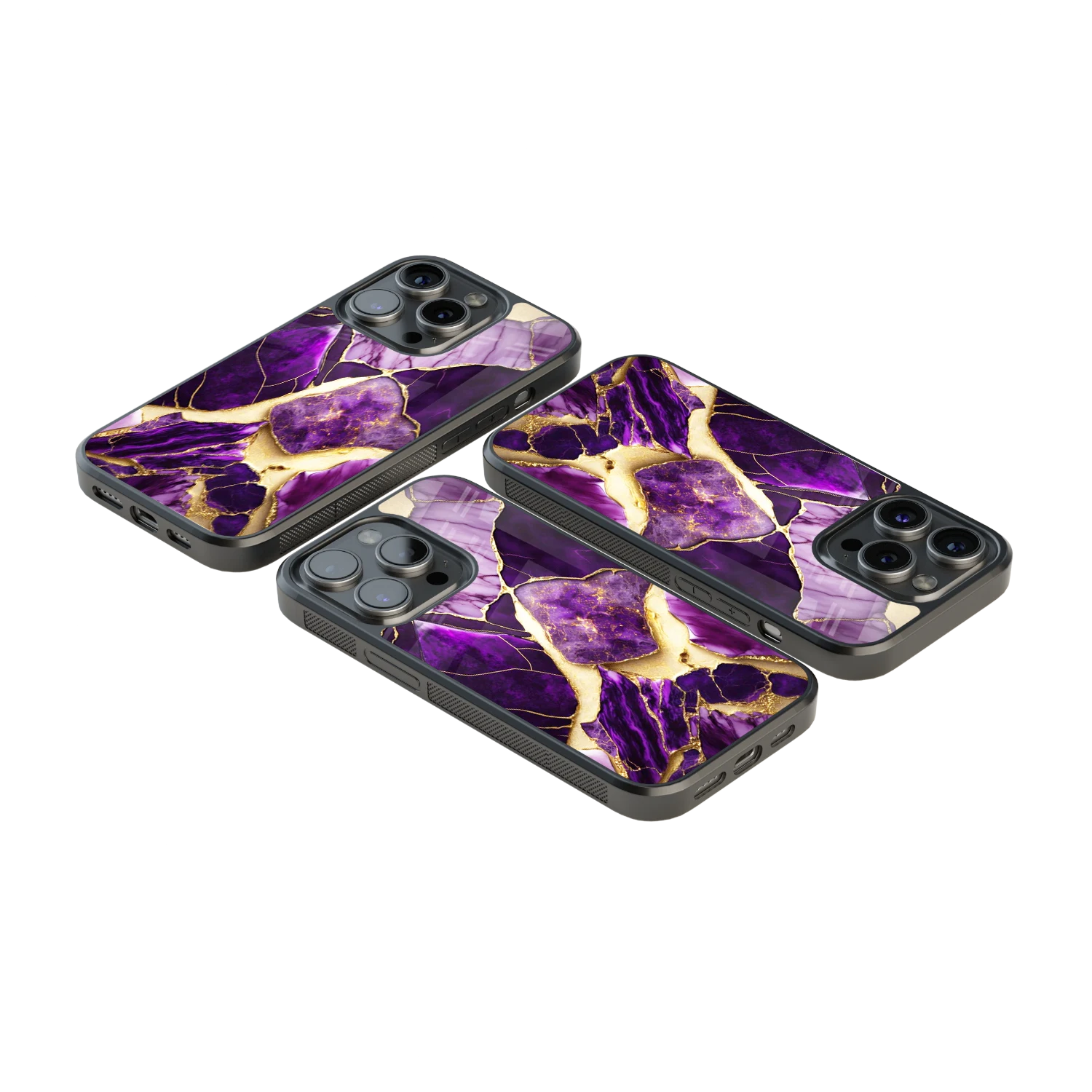 Luxury Glass Back Mobile Cover for iPhone, Samsung Galaxy, OnePlus, Pixel, Redmi & More