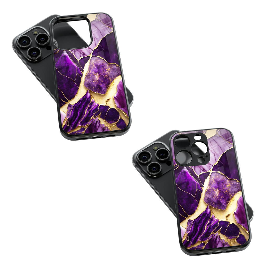 Trendy Glass Back Mobile Case for iPhone, Samsung, Redmi, OnePlus, Google Pixel, Motorola