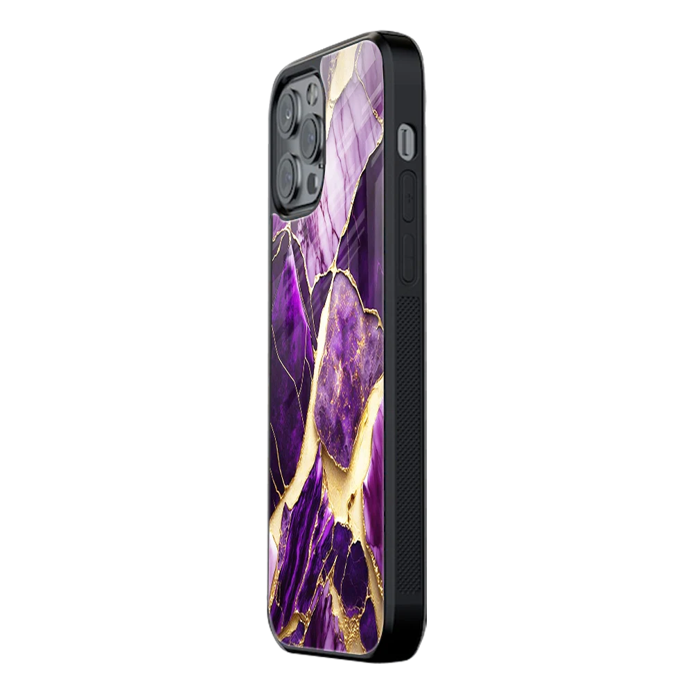Slim Glass Back Phone Case for Multiple Brands iPhone, Samsung, Redmi, OnePlus, Oppo, Vivo