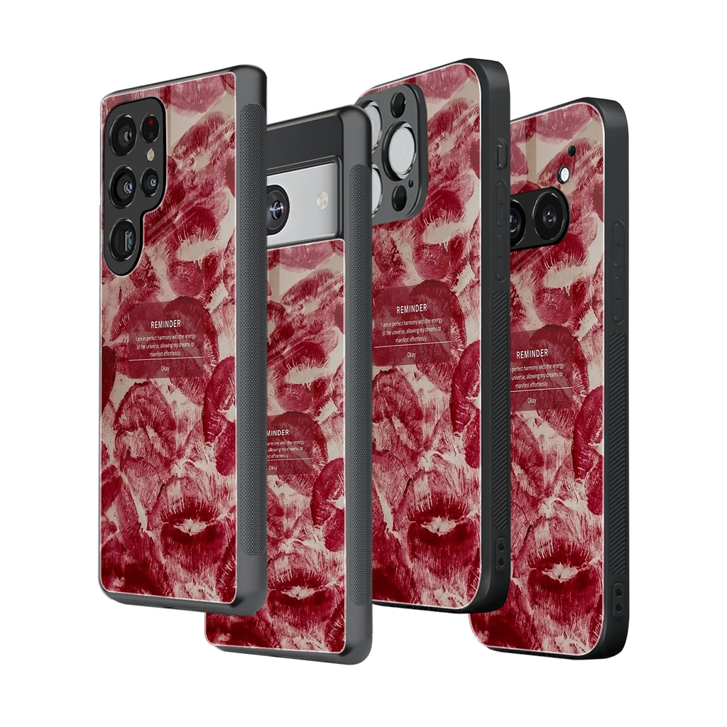 Stylish Glass Back Case for All Smartphones iPhone, Samsung, OnePlus, Pixel, Redmi, Oppo, Vivo, Motorola