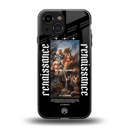 renaissance back phone cover | glass case for iphone 13 mini